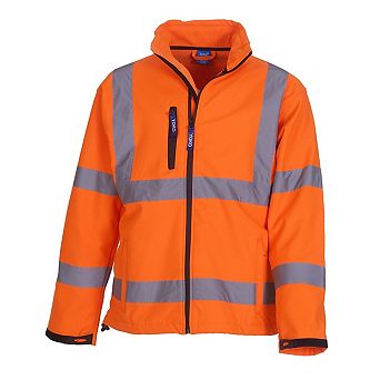 Yoko Unisex Adult High-Vis Soft Shell Jacket