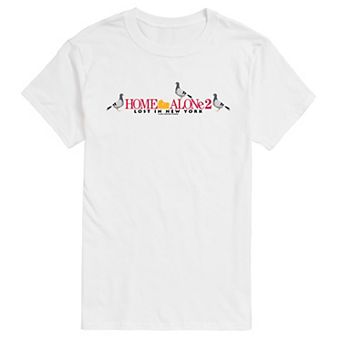 Big & Tall Home Alone 2 Lost In New York Logo Short Sleeve Graphic T-Shirt