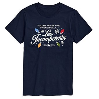 Big & Tall Home Alone Les Incompetents Short Sleeve Graphic T-Shirt