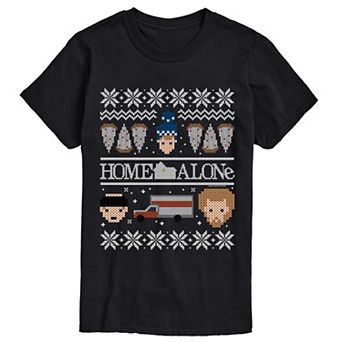 Big & Tall Home Alone Graphic Short Sleeve T-Shirt