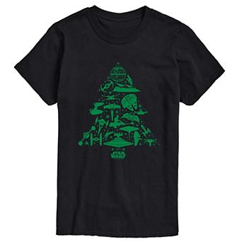 Big & Tall Star Wars Ships Short Sleeve Graphic T-Shirt