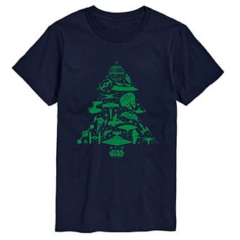 Big & Tall Star Wars Ships Short Sleeve Graphic T-Shirt