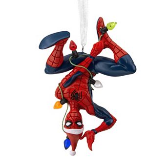 Hallmark Resin Figural Spiderman Christmas Ornament