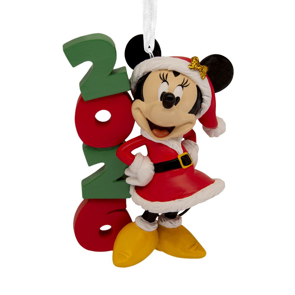 Hallmark Disney's Minnie Mouse Resin Figural 2026 Christmas Ornament