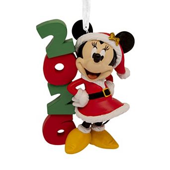 Hallmark Disney's Minnie Mouse Resin Figural 2026 Christmas Ornament