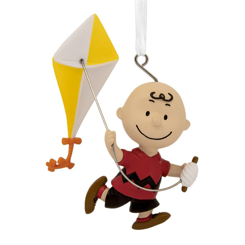 Hallmark Resin Charlie Brown Christmas Ornament with Kite