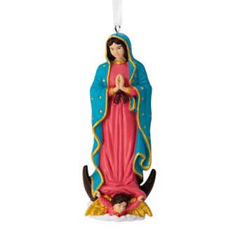 Hallmark Vida Resin Figural Lady of Guadalupe Christmas Ornament