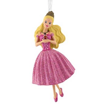 Hallmark Resin Figural Barbie Nutcracker Christmas Ornament