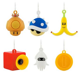 Hallmark Mario Kart Mini Christmas Ornament Set