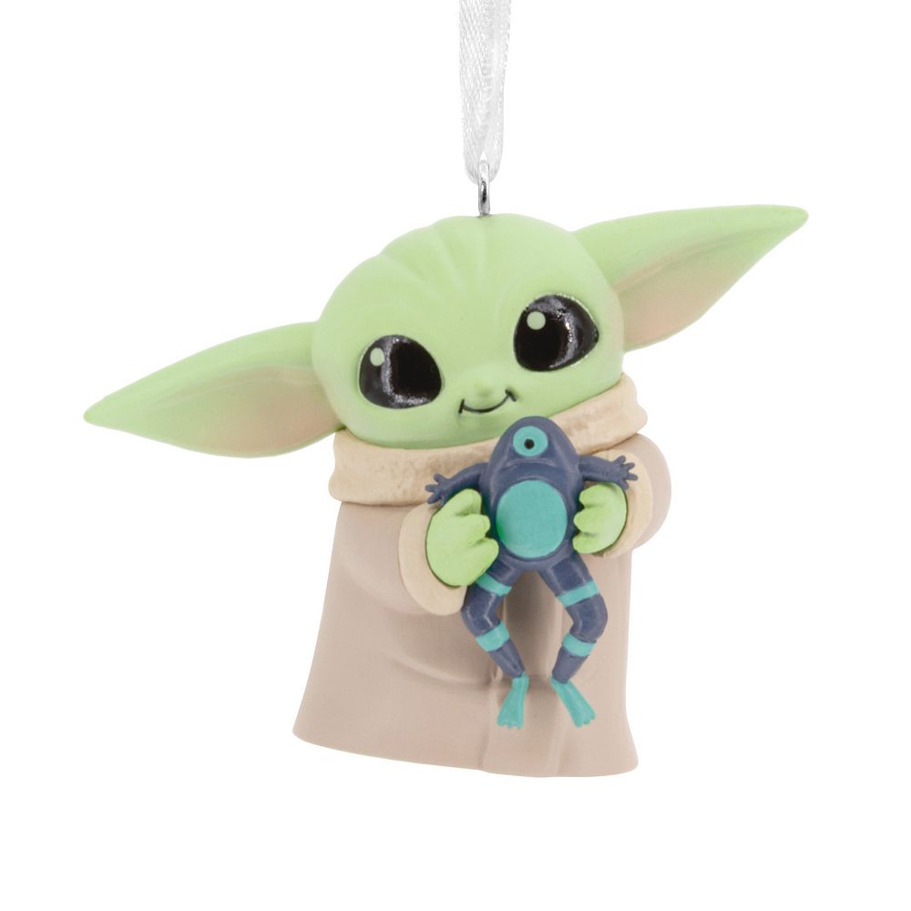 Hallmark Grogu Holding Frog Christmas Ornament