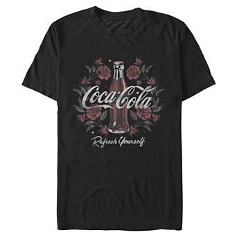 Men's Coca-Cola Floral Ad Graphic Tee