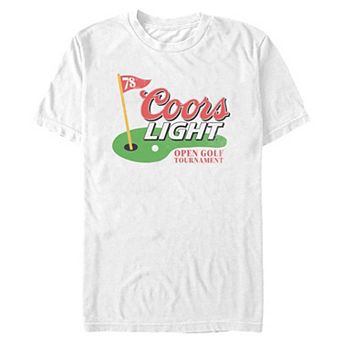 Men's Coors Light Golf Tournament Graphic Tee