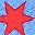 Light Blue Red
