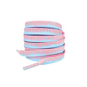 Colorful Shoe Strings Gradient Melted Patterned Shoelaces for Sneakers 1 Pair 31.5"