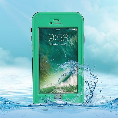 Rugged Waterproof Full-Cover Case iPhone 7 Plus