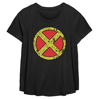 Plus Size Marvel X-Men '97 Logo Mutants Flowy Graphic Tee