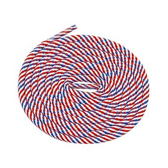 2 Pairs Round Rope Checkered Shoelaces Colorful Shoe Laces for 39.4"