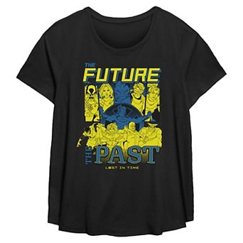 Plus Size Marvel X-Men '97 The Future The Past Flowy Graphic Tee