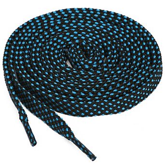 3 Pairs Double Layer Polka Dots Twill Flat Shoelaces for Sneakers 47.2"
