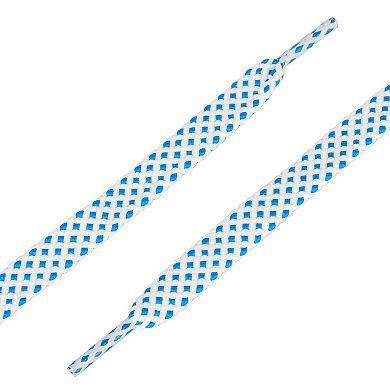 3 Pairs Double Layer Polka Dots Twill Flat Shoelaces for Sneakers 39.5"