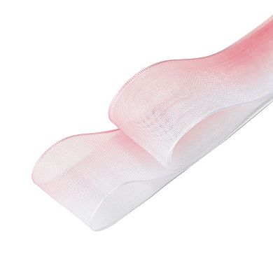 1 Pair Flat for Women Gradient Color Organza Shoelaces Strings 55"