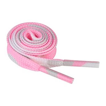 2 Pairs Unisex Colorful Sports Flat Shoelaces for Casual Sneakers 31.5"