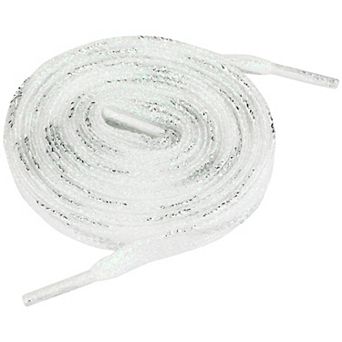 1Pair Glitter Shiny Flat Sneakers Shoelace Metallic Sparkling Shoe Laces Strings 43.31"