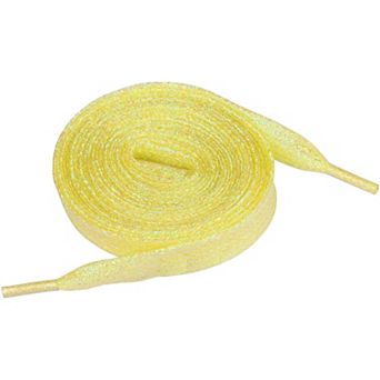 1 Pair Glitter Sparkling Flat Shoelace Shoe Laces for Sneakers Shiny Shoes Strings 55.12"