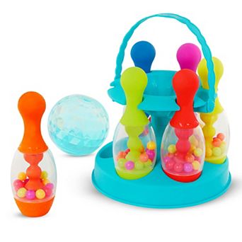 Battat Bowling Set Interactive Fun with Colorful Pins