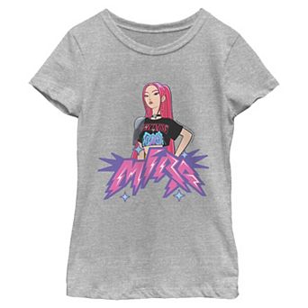 Girls 6-16 K-Pop Demon Hunters Huntrix Mira Graphic Tee