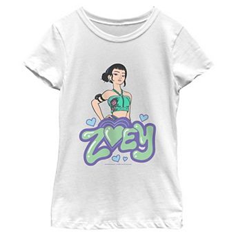 Girls 6-16 K-Pop Demon Hunters Huntrix Zoey Graphic Tee