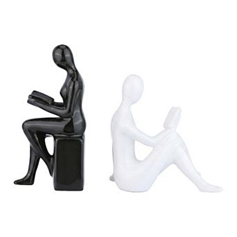 Expandable Metal Bookends Desktop Organizer with Compartments Home 2 pc