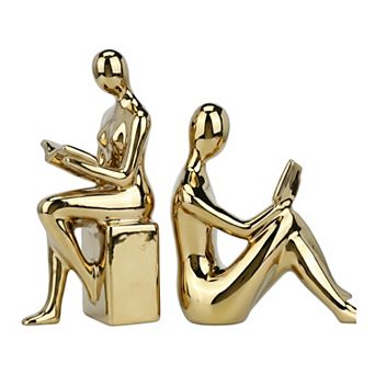 Expandable Metal Bookends Desktop Organizer with Compartments Home 2 pc