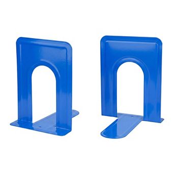 Metal Bookends Book Ends for Shelves Reinforced Iron Book Stopper for Heavy Books 5"Lx5.8"Wx6.7"H