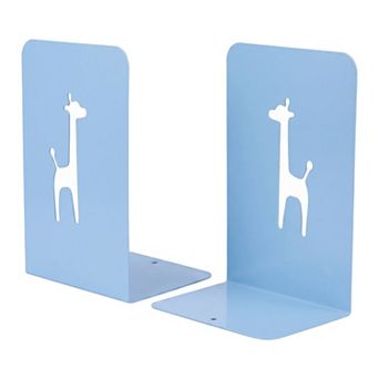 Decorative Metal Bookends for Shelves Tree Design Book Ends Non-Skid Book Stopper for Home