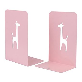 Decorative Metal Bookends for Shelves Tree Design Book Ends Non-Skid Book Stopper for Home