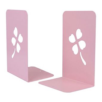 Decorative Metal Bookends for Shelves Tree Design Book Ends Non-Skid Book Stopper for Home