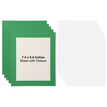 5 Packs Cardboard Picture Frame, Photo Wall Display Paper Frame with Clear Film for Artwork Display