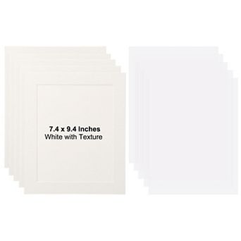 5 Packs Cardboard Picture Frame, Photo Wall Display Paper Frame with Clear Film for Artwork Display