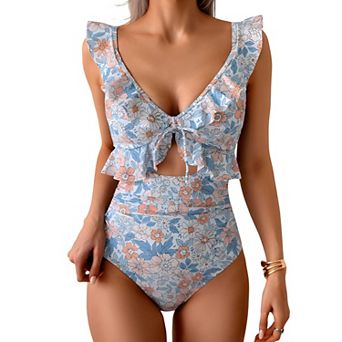 Modern Ruched Bathing Suit