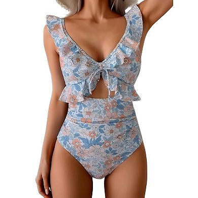 Modern Ruched Bathing Suit