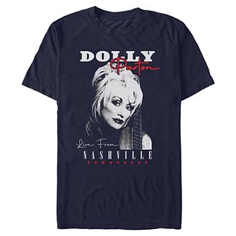 Men's Dolly Parton Live From Nashville Graphic Tee