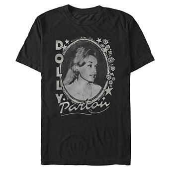 Men's Dolly Parton Vintage Portrait Graphic Tee