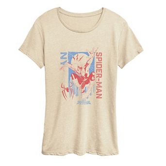 Women's Marvel Spider-Man Brand New Day Comic Cover Day Graphic Tee