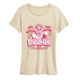 Women's Marvel Spider-Man Brand New Day Graffiti Graffiti Graphic Tee