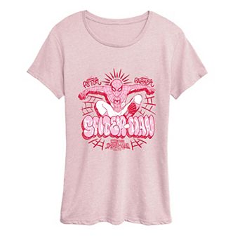 Women's Marvel Spider-Man Brand New Day Graffiti Graffiti Graphic Tee