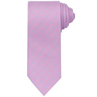 Men's Polka Dots Tie Self-Tied Necktie Woven Classic Width Satin Shiny Ties for Wedding Classic