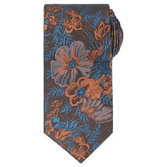 Men's Floral Ties Self-Tie Neck Flower Pattern Classic Neckties for Formal Elegant