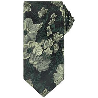 Men's Floral Ties Self-Tie Neck Flower Pattern Classic Neckties for Formal Elegant