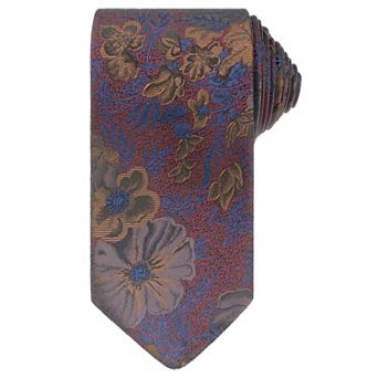 Men's Floral Ties Self-Tie Neck Flower Pattern Classic Neckties for Formal Elegant